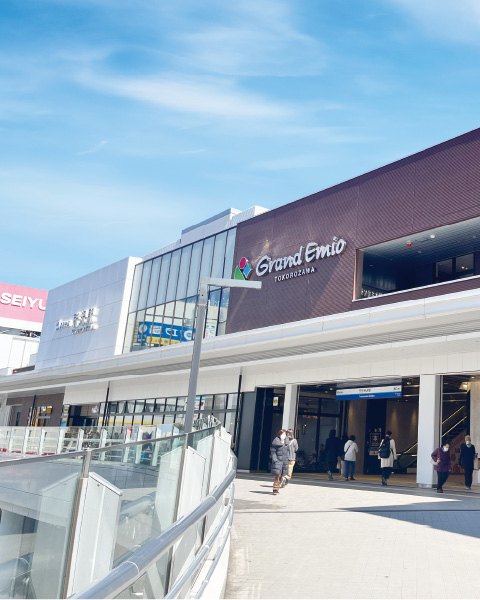 所沢駅東口駅ビル計画イメージ